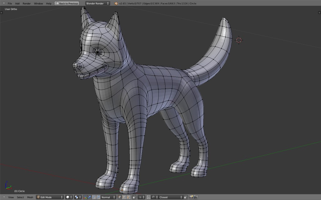Cartoon Dog Unrigged preview image 1
